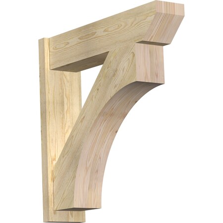 Ekena Millwork Westlake Slat Rough Sawn Outlooker, Douglas Fir, 8"W x 34"D x 34"H OUT08X34X34WTL06RDF